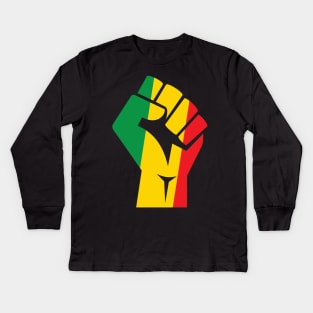 Rasta Power Kids Long Sleeve T-Shirt